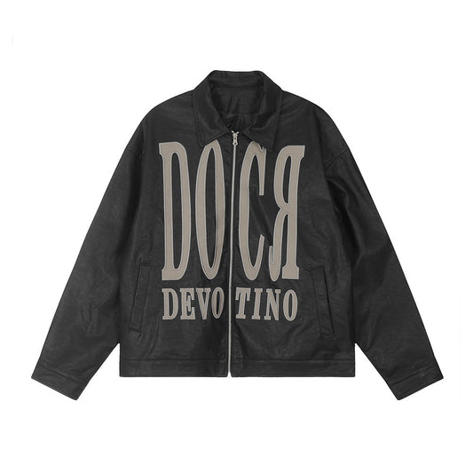 Midnight Rogue PU Leather Jacket