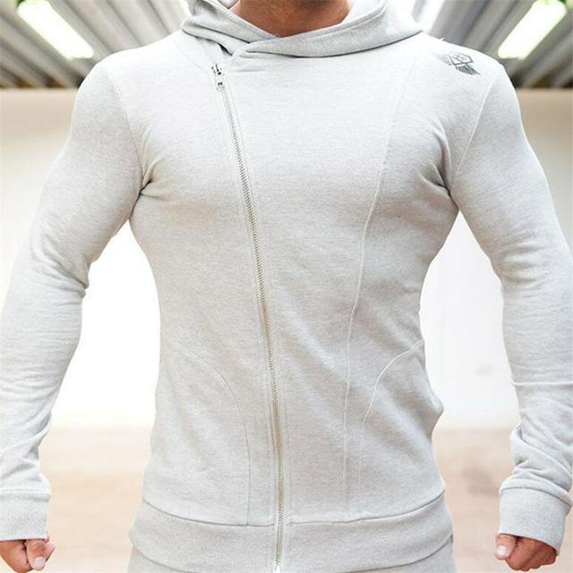 Men’s Athletic-Fit Hooded Jacket