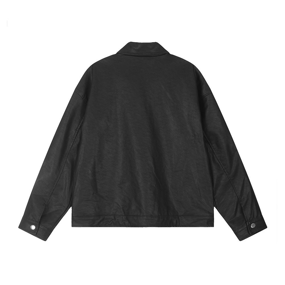 Midnight Rogue PU Leather Jacket