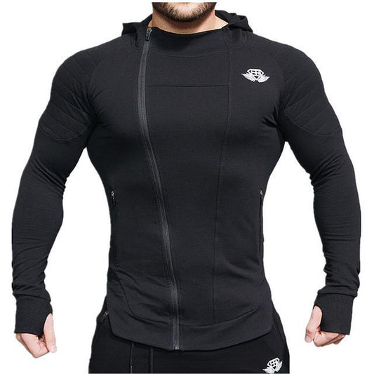 Men’s Athletic-Fit Hooded Jacket