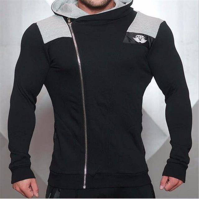 Men’s Athletic-Fit Hooded Jacket