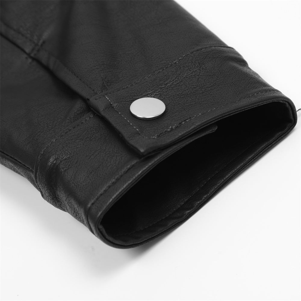 Midnight Rogue PU Leather Jacket