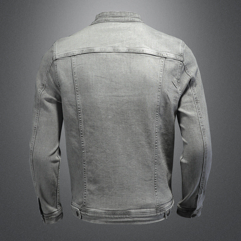 Classic Cotton Long-Sleeve Men's Jacket