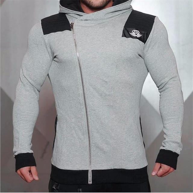 Men’s Athletic-Fit Hooded Jacket