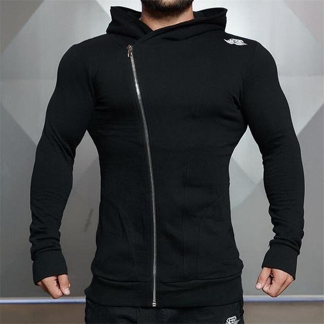 Men’s Athletic-Fit Hooded Jacket