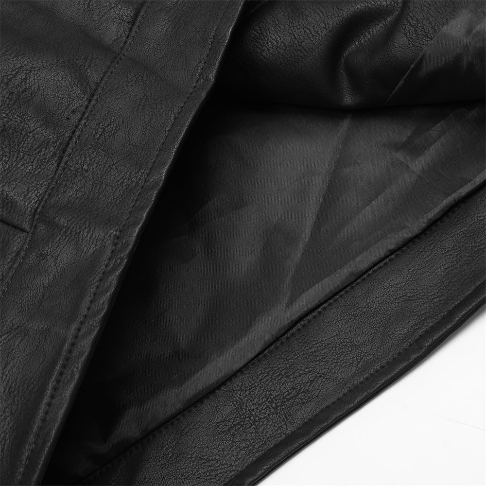 Midnight Rogue PU Leather Jacket