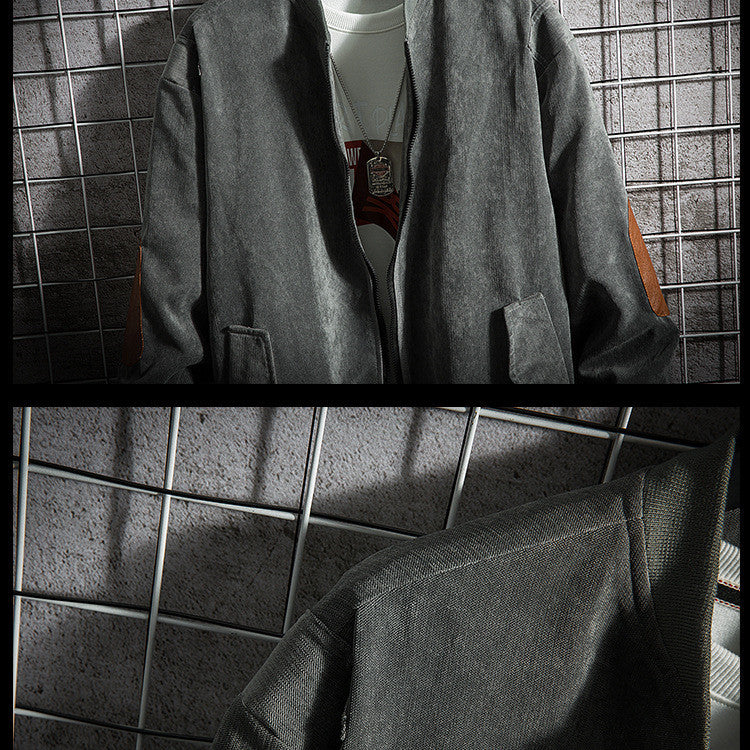 Fashion Retro Leather Coat Jacket