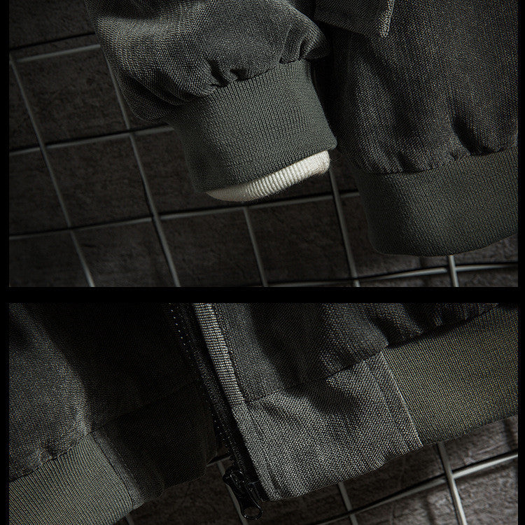 Fashion Retro Leather Coat Jacket