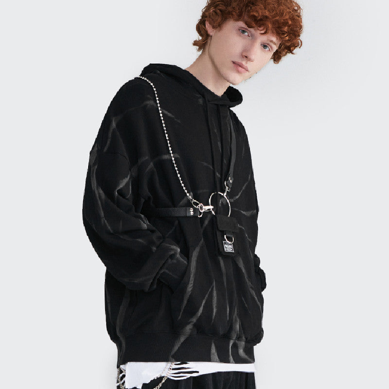 Diablo Wind – Men’s Loose Streetwear Cotton Pullover