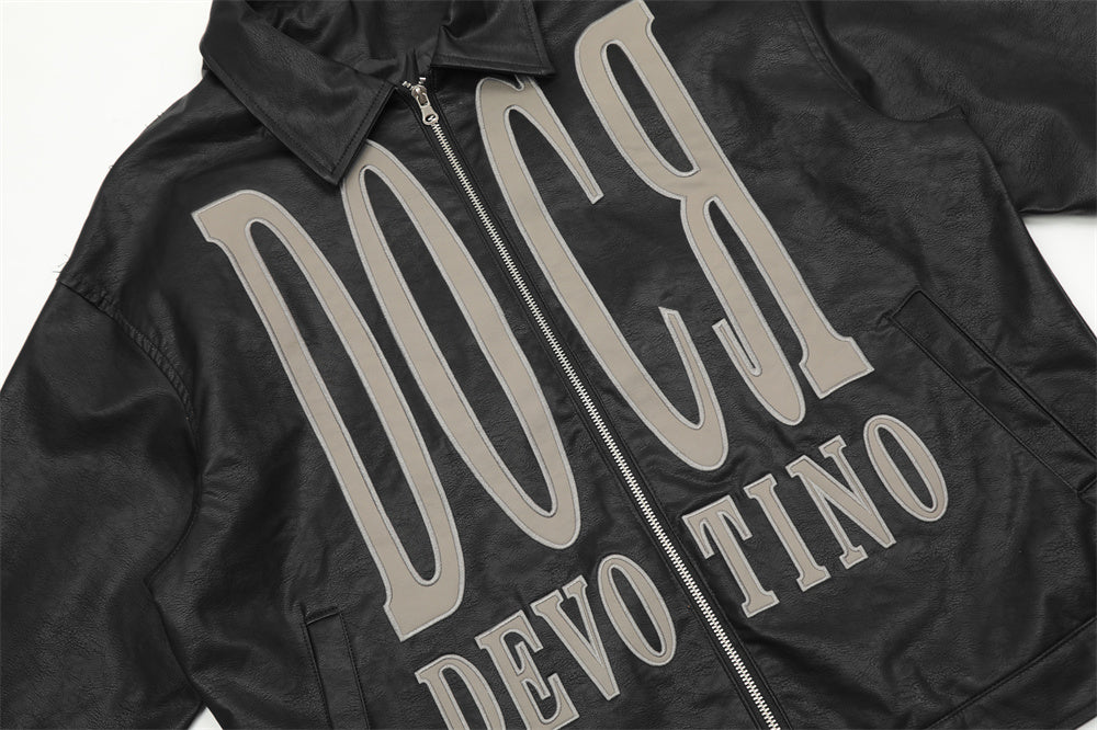 Midnight Rogue PU Leather Jacket