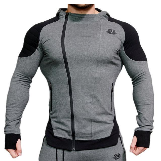 Men’s Athletic-Fit Hooded Jacket