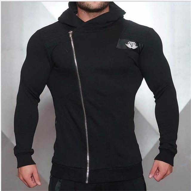 Men’s Athletic-Fit Hooded Jacket