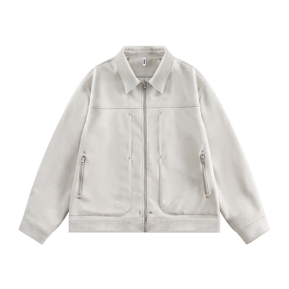 Fashion American Bomber Jacket – Casual Streetwear Outerwear