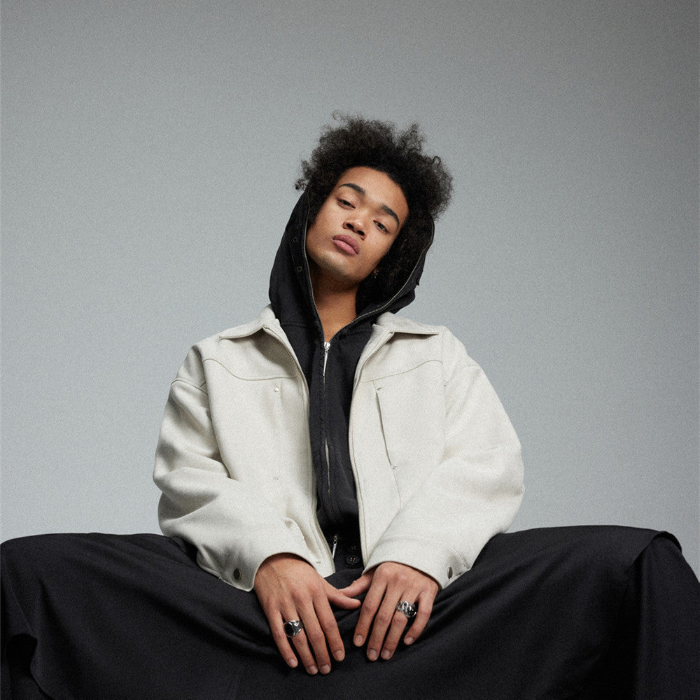 Fashion American Bomber Jacket – Casual Streetwear Outerwear