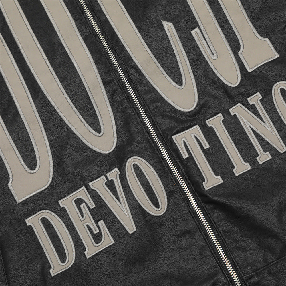 Midnight Rogue PU Leather Jacket