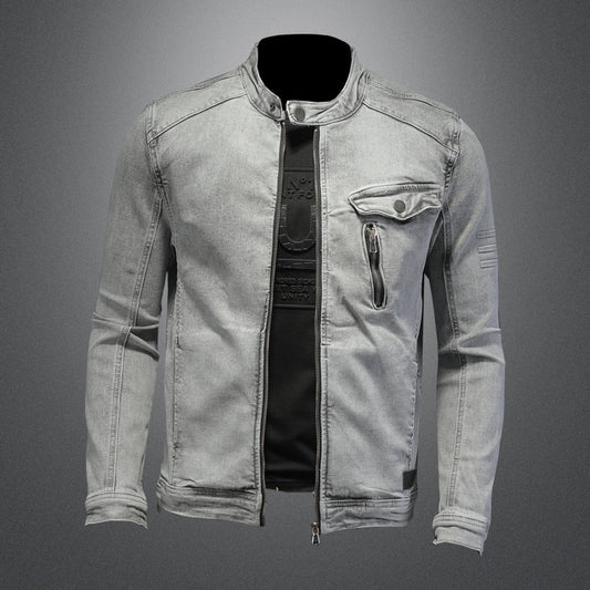 Classic Cotton Long-Sleeve Men's Jacket