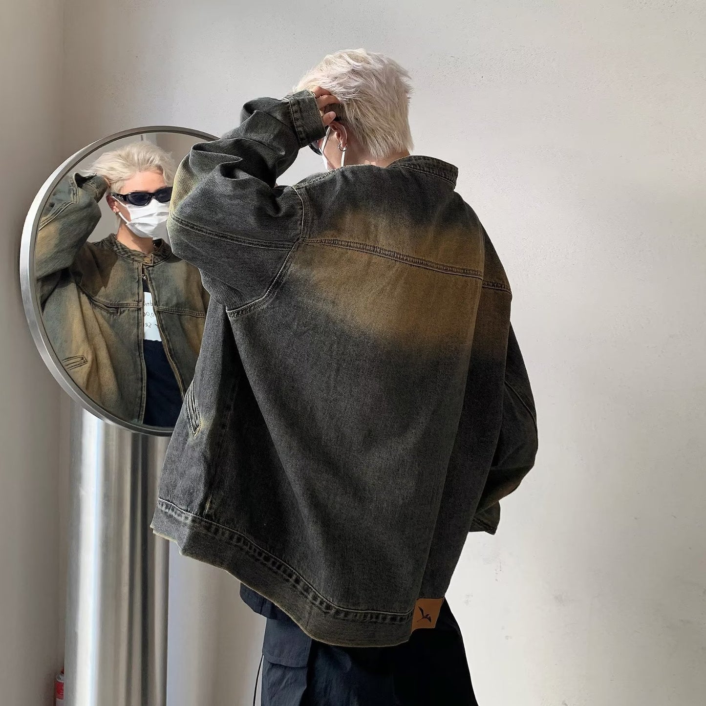 Men’s Retro American – Loose Fit Denim Jacket