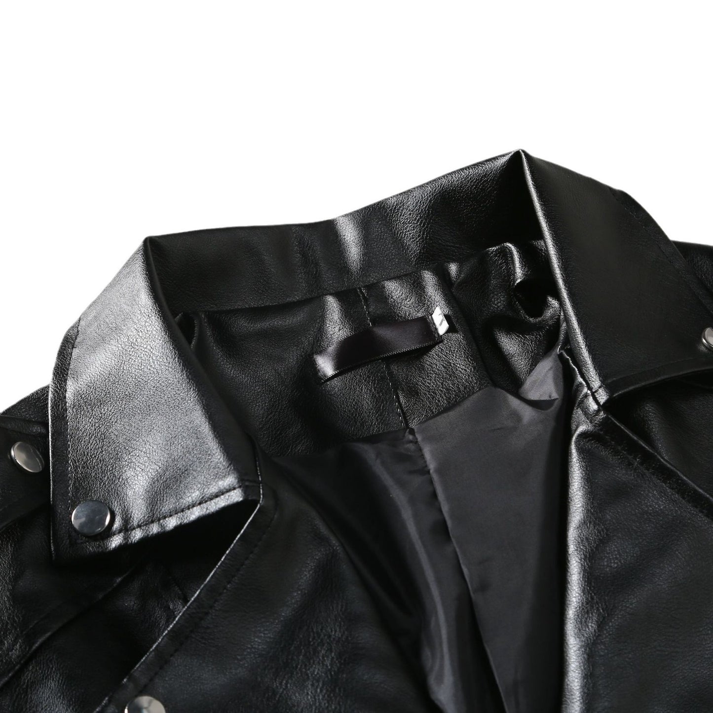 Modal & Rabbit Leather Jacket