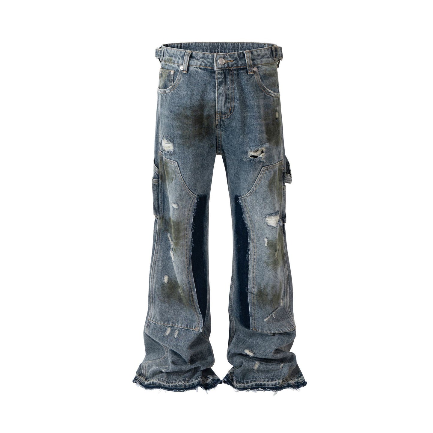 Men's Mud-Dyed – Baggy Jeans